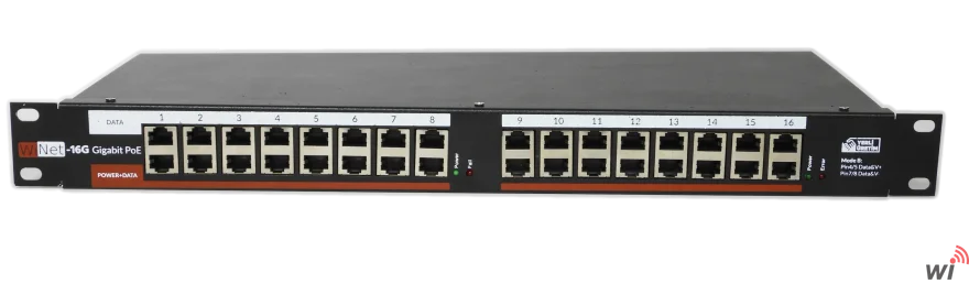 16 PORT Gigabit  Poe Injector 24v