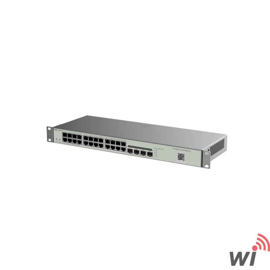 RG-NBS3100-24GT4SFP-V2, 28-portlu Gigabit Layer 2 Bulut (Cloud) Yönetimli Anahtar