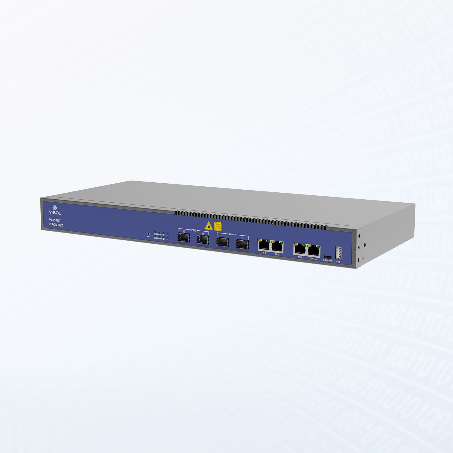 GPON-OLT-V1600GT VSOL - 2 PORT - OLT , FTTX , 2X 1G RJ45 , 2xSFP+ , 2x C+++