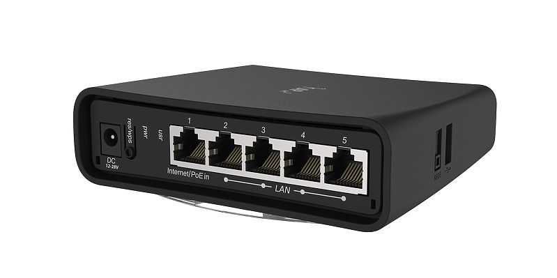 RBD52G-5HacD2HnD-TC Mikrotik RBD52G-5HacD2HnD-TC HAP ac2, 5xGigabit LAN, 2.4+5 Ghz 2x2 Mimo ,Ap / Router / Firewall / Hotspot