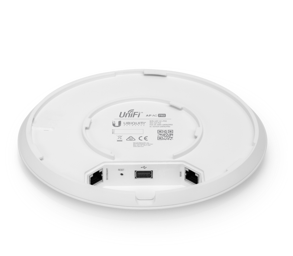 UAP-AC-PRO UniFi AC-PRO - 2.4 - 5 Ghz Dual Band AC Pro IN/Outdoor AP 3x3 MiMo
