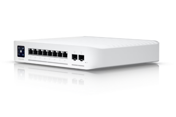 USW-Enterprise-8-PoE UniFi 8 port 2.5GbE POE switch with SFP+ uplink
