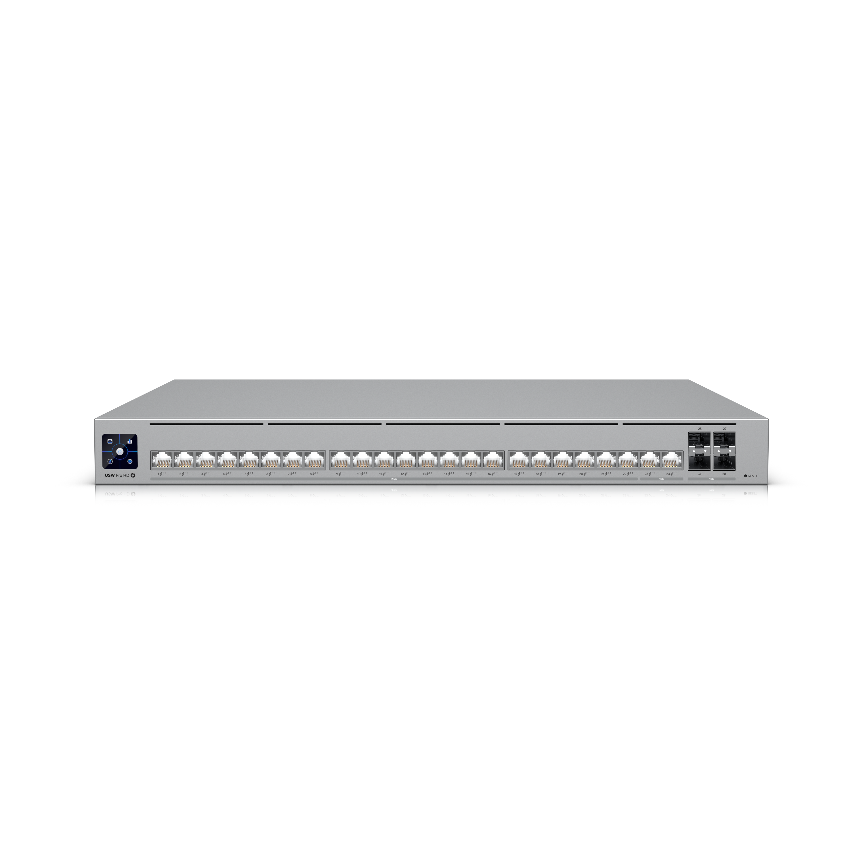 USW-PRO-HD-24-POE Ubiquiti UniFi USW-Pro-HD-24-PoE 24 Port 2.5G L3 Yönetilebilir Switch (PoE++ / 10G SFP+)