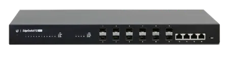 UBNT Ubiquiti EdgeSwitch ES-12-F  12 Adet SFP(Fiber )  , 4 Adet  Gigabit Eth Yönetilebilir Swich