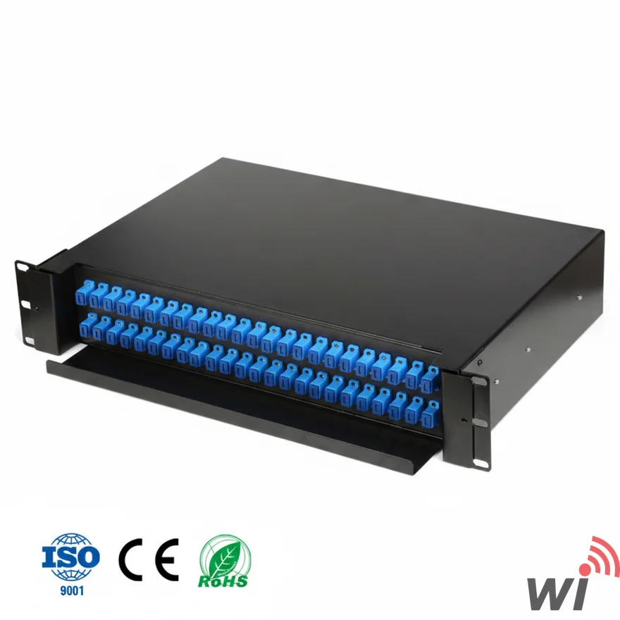 48 Core SC-UPC Hazır Panel - 2U Rack