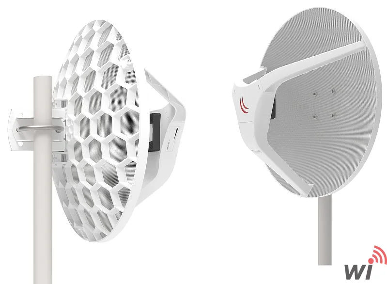Mikrotik RBLHGG-60ad PTP wireless wire dish Set