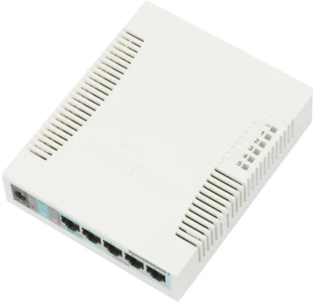 RB260GS 5 Port Gigabit Switch / 1 Port SFP ( Fiber Converter )