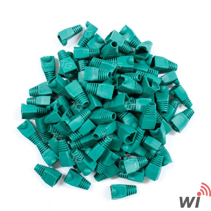 S-Link RJ45 Yeşil Kılıf 25 li Paket
