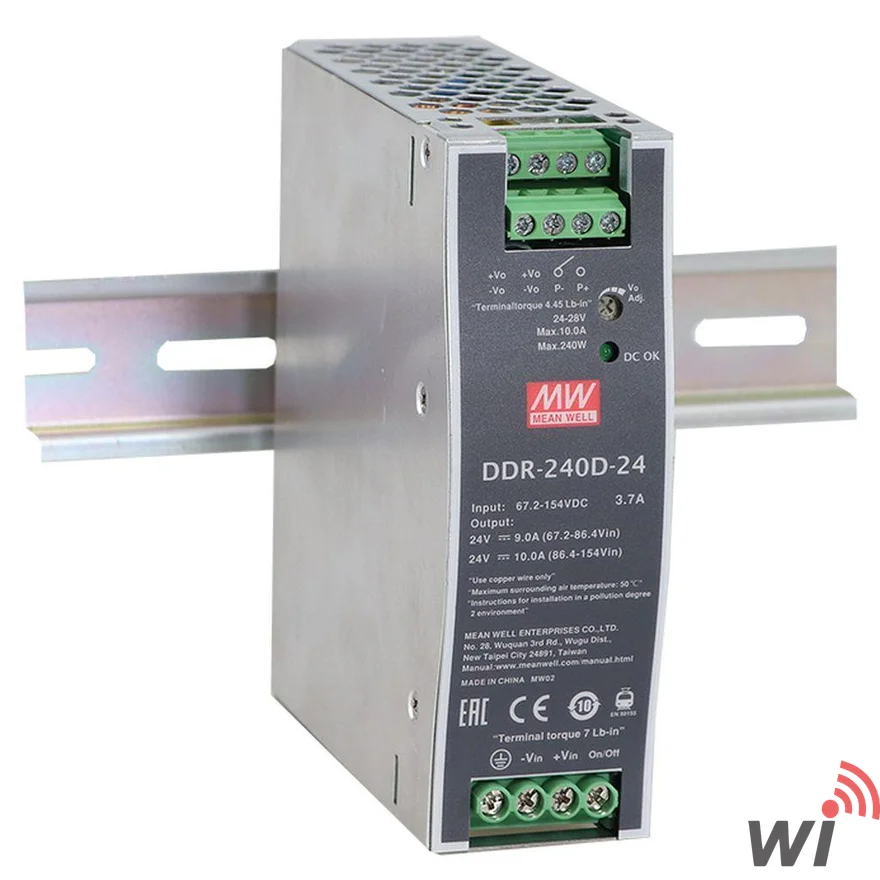 DDR-240B-48  16.8-33.6DC IN  48V OUT -5A