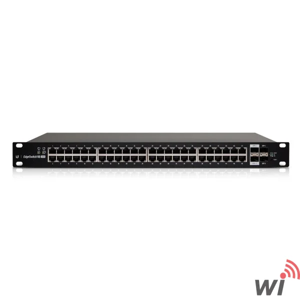 UBNT Ubiquiti EdgeSwitch ES-48-Lite 48 Port Gigabit - 2 SFP + 2 SFP+ (10Gbit )  Yönetilebilir Layer 3 Switch