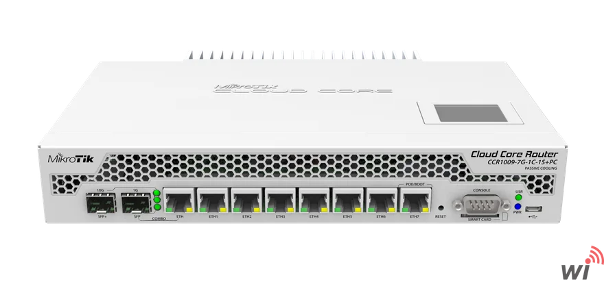 CCR1009-7G-1C-1S+PC CloudCore Router