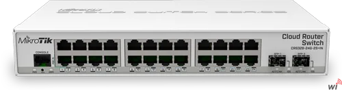CRS326-24G-2S+IN Cloud Router Switch 24xGigabit  2xSFP+  Level 5  Switch