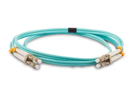 LC - LC FIBER PATCH KABLO MM OM3 2 MT 62.5/125 Multimode Fiber Optik Patch Kablo , Multi Mode OM3 fiber kablo 2 metre