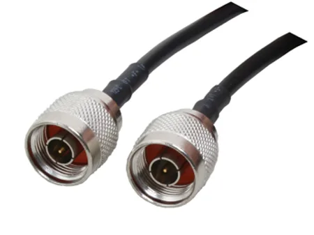 Pigtail N MALE - N MALE 50cm RG58 kablo