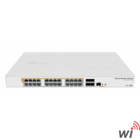 Cloud Router Switch 24 Port 500W PoE Switch 10Gbit